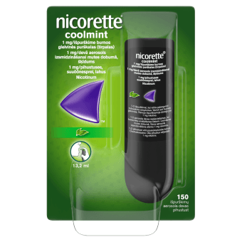 NICORETTE 1 мг/доза аэрозоль COOLMINT, 13,2 мл