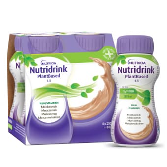 NUTRICIA NUTRIDRINK  PLANTBASED  со вкусом кофе мокко, 4 шт., 200 мл