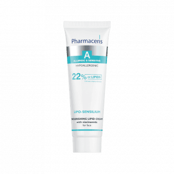 PHARMACERIS A Питательный 22% липидный крем для лица с ниацинамидом LIPO-SENSILIUM, 50 мл