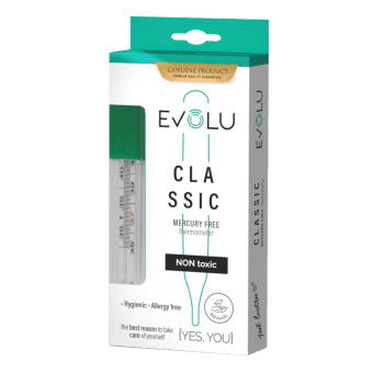 EVOLU termometrs bez dzīvsudraba CLASSIC, 1 gab.