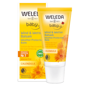 WELEDA BABY kliņģerīšu aizsargkrēms bērniem skarbos laika apstākļos, 30 ml