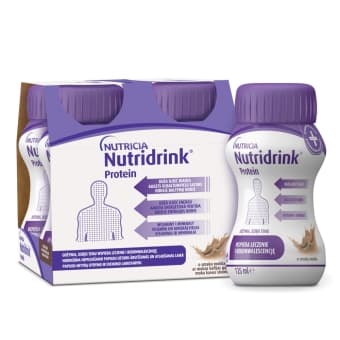 NUTRICIA NUTRIDRINK PROTEIN со вкусом кофе мокка, 4 шт., 125 мл