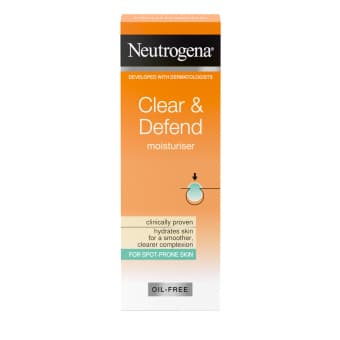 NEUTROGENA увлажняющий крем CLEAR&DEFEND, 50 мл