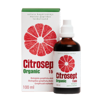 CITROSEPT ORGANIC šķidrums, 100 ml