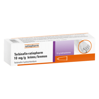 TERBINAFIN-RATIOPHARM 10 мг/г крем, 15 г