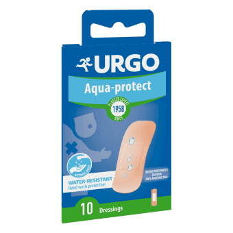 URGO WASHABLE водонепроницаемый пластырь 1, 9x72мм, 10 шт.
