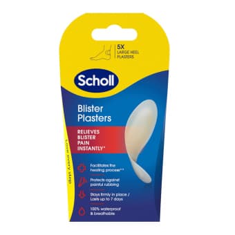 SCHOLL пластыри от мозолей на пятках, большие, 5 шт.