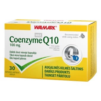 WALMARK COENZYME Q10 MAX 100 mg, 30 kapsulas