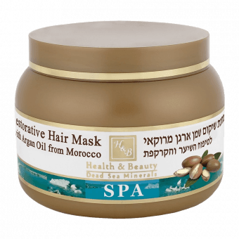 H&B маска для волос с марокканским аргановым маслом, 250 мл