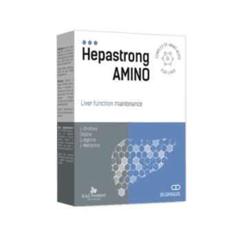 HEPASTRONG AMINO kapsulas, 30 gab.