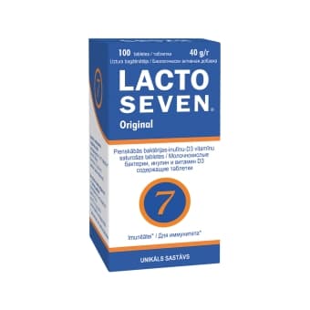 LACTO SEVEN, 100 таблетки