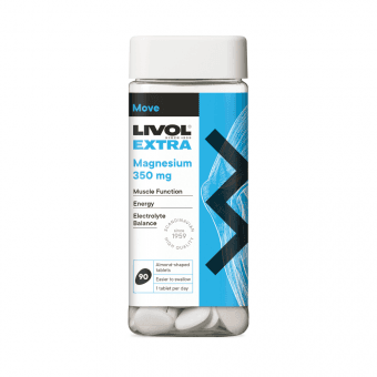 LIVOL EXTRA MAGNESIUM 350мг, 90 таблетки