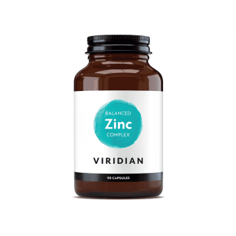 VIRIDIAN Balanced Zinc Complex, 90 капсулы