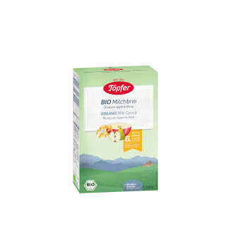 TOPFER яблочно-грушевая каша с 6 мес.,экологическая, 200 г