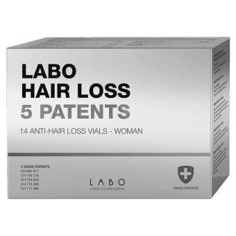 LABO Hair Loss 5 Patents ampulas matu izkrišanas novēršanai, sievietēm, 14 ampulas