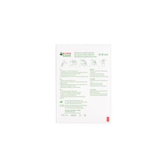 EURO CARE sterils ķirurģiskais plāksteris 6cm x 8cm, 1 gab.