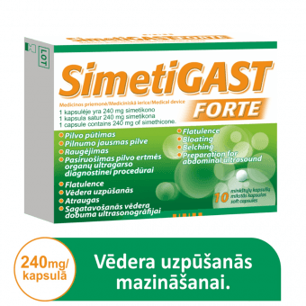 SIMETIGAST FORTE 240 мг, капсулы, 10 шт.