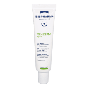 ISISPHARMA intensīvi kopjošs līdzeklis taukainai ādai TEEN DERM α-pure, 30 ml