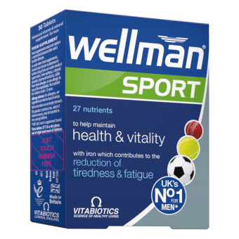 WELLMAN SPORT tabletes, 30 gab.