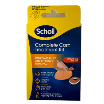 SCHOLL varžacu apstrādes komplekts, 6 plāksteri