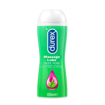 DUREX лубрикант-массажный гель 2в1 PLAY ALOE VERA, 200 мл