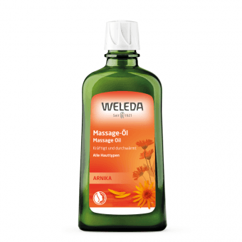 WELEDA sildoša eļļa ķermeņa masāžai visiem ādas tipiem ARNIKA, 200 ml