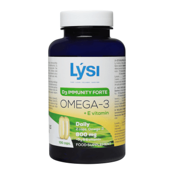 LYSI OMEGA-3 Иммунити Форте D3, 100 шт.
