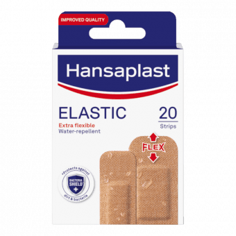 HANSAPLAST эластичный пластырь с особо прочной фиксацией на суставовы ELASTIC, 20 шт.