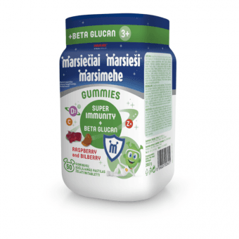 MARSIEŠI жевательные пастилки GUMMIES SUPER IMMUNITY, 50 шт.
