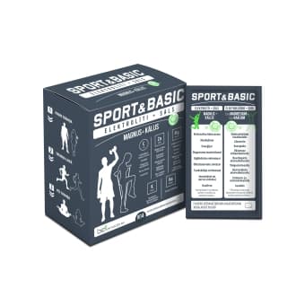 Sport&Basic, магний + калий, 14 пакетики