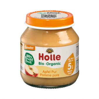 HOLLE пюре из яблок с 5 мес., BIO, 125 г