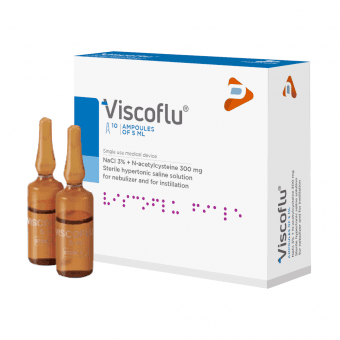 VISCOFLU раствор для ингаляций, 5 мл, 10 ампул