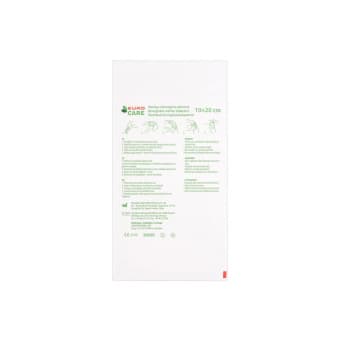 EURO CARE sterils ķirurģiskais plāksteris 10cm x 20cm, 1 gab.