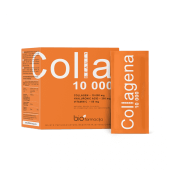 BIOFARMACIJA Collagena Beauty 10 000 pulveris, 20 paciņas