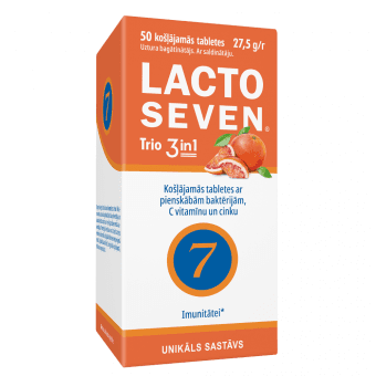 LACTO SEVEN TRIO, 50 таблетки
