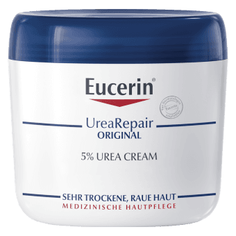 EUCERIN ķermeņa krēms ar 5% urea, keramīdu un dabīgo mitrinošo faktoru UREAREPAIR PLUS, 450 ml