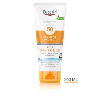EUCERIN gels-krēms bērniem SUN SENSITIVE PROTECT SPF50+, 200 ml