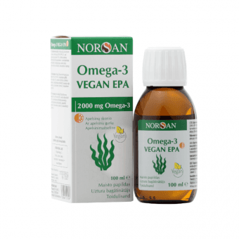 NORSAN OMEGA-3 VEGAN EPA с апельсиновым вкусом, 100 мл