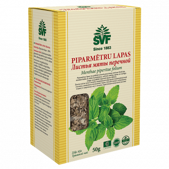 ŠVF чай ЛИСТЬЯ МЯТЫ, 50 г