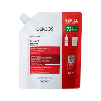 VICHY stiprinošs šampūns DERCOS ENERGY+, 400 ml