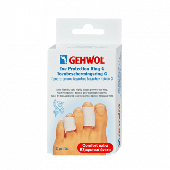 GEHWOL aizsargrinķīši pirkstiem, vidēja izmēra, 2 gab.