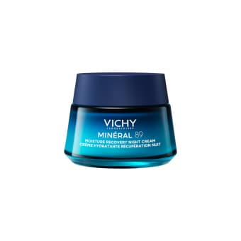 VICHY mitrinošs atjaunojošs nakts krēms ar melatonīnu MINERAL 89, 50 ml