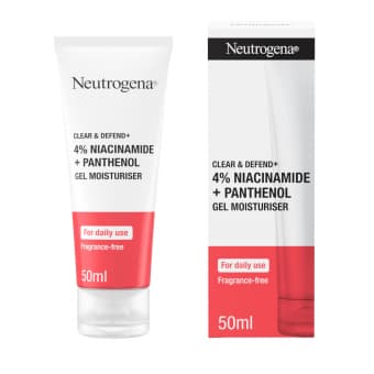 NEUTROGENA увлажняющий гель для лица CLEAR&DEFEND+, 50 мл