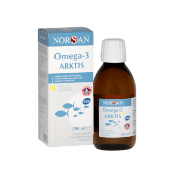 NORSAN масло со вкусом лимона OMEGA-3 ARKTIS, 200 мл