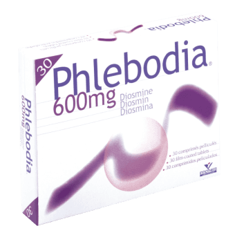 PHLEBODIA 600 мг таблетки в оболочке, N30