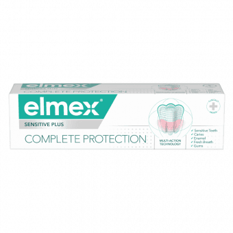 ELMEX зубная паста SENSITIVE PLUS COMPLETE PROTECTION, 75 мл