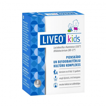LIVEO KIDS порошок, 8 мешочки