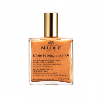 NUXE sausā eļļa sejai, ķermenim un matiem HUILE PRODIGIEUSE Or, 100 ml