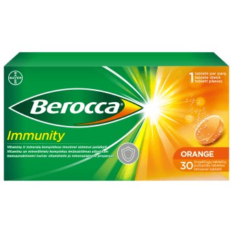 BEROCCA IMMUNITY шипучие таблетки, 30 шт.