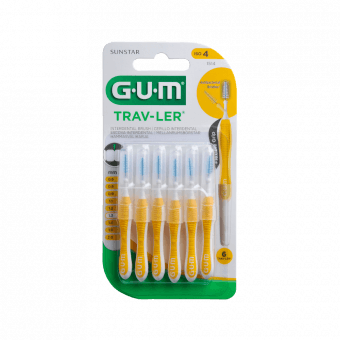 GUM межзубная щётка TRAV-LER, 1,3 мм, 6 шт.
